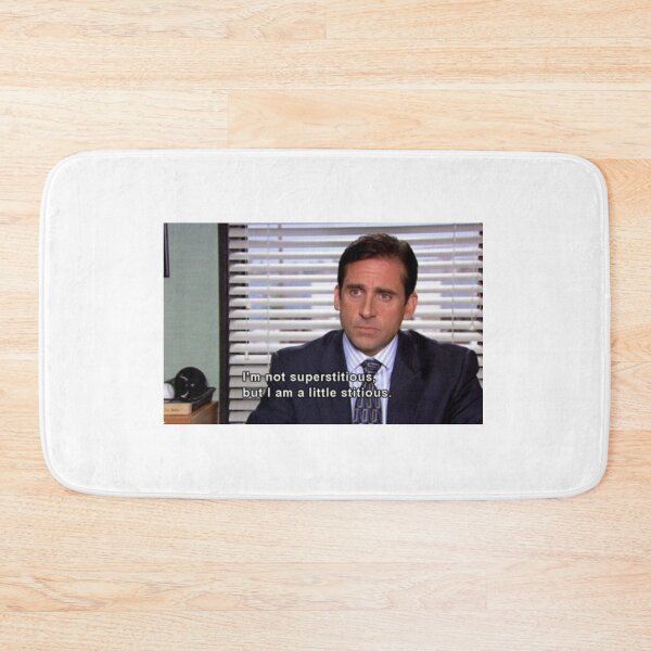 Item preview, michael scott feeling superstitous (the office) designed and sold by lexyyyyyyyy.