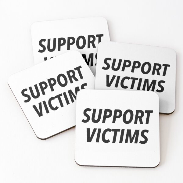 Item preview, SUPPORT VICTIMS. designed and sold by justsomethings.