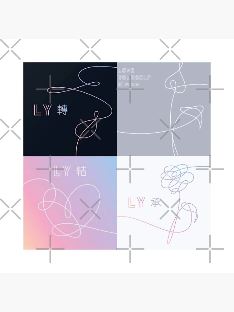 "BTS Love Yourself Sticker " Sticker for Sale by KpopSeason Redbubble
