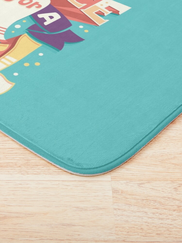Alternate view of I have asked you thrice Bath Mat
