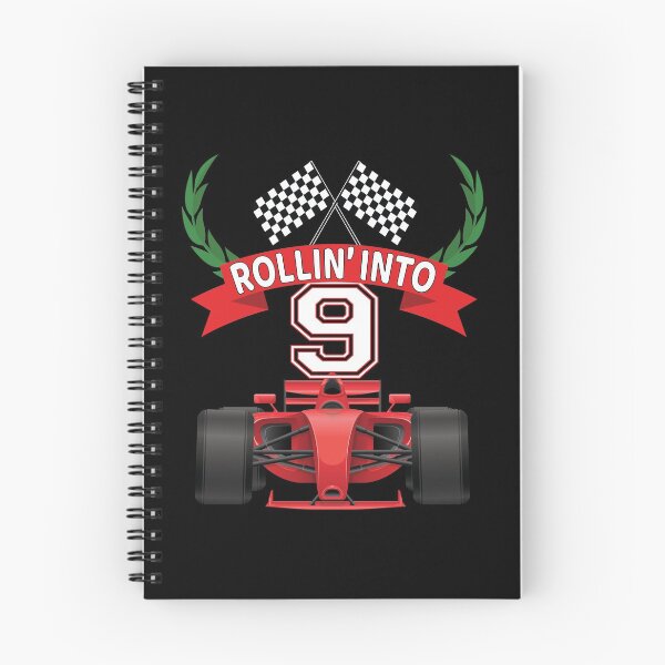 Item preview, Rollin into 9 Years Old Racing Car Boys 9th Birthday Party product designed and sold by Grabitees.