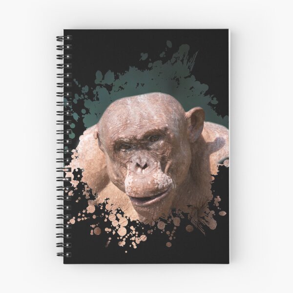 Item preview, Muscular Jambo El Chimpancé Sin Pelo (Diseño De Salpicaduras) designed and sold by rawshutterbug.