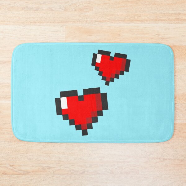 Item preview, Pixel Heart Pattern Blue designed and sold by parazitgoodz.