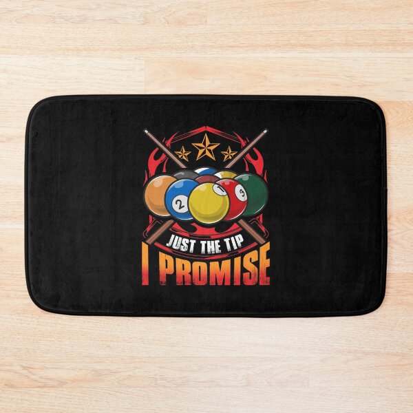 Item preview, Just The Tip I Promise Pool Cue Billiards Pun designed and sold by perfectpresents.