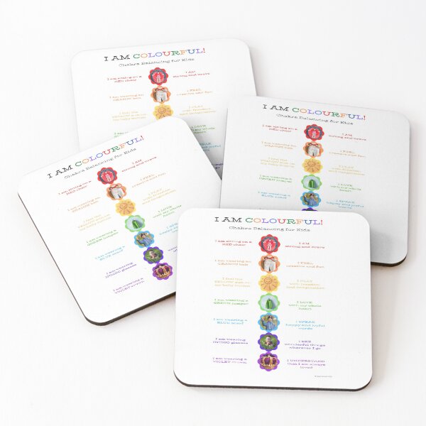 Item preview, Kids Playroom Chakra Balancing Meditation Wall Art Home Decor designed and sold by visual-samadhi.