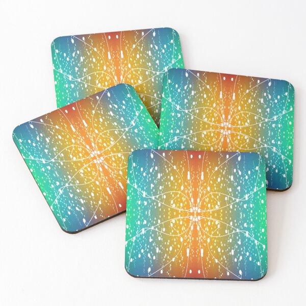 Item preview, Aqua , psychedelic Arte Abstracto, abstract art design designed and sold by Adri Barnard.