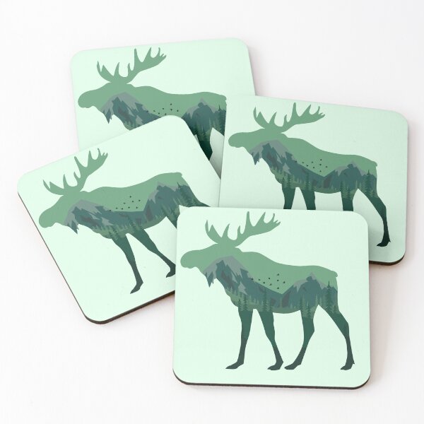 Item preview, moose lover,moose gift animal moose nature in alaska elk designed and sold by ELmezz.