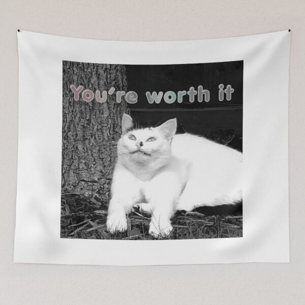 Item preview, You're Worth It Positivity designed and sold by Mekredez.