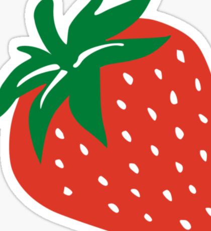 Strawberry: Stickers | Redbubble