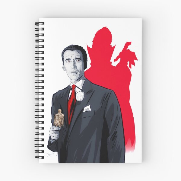 Item preview, Sir Christopher Lee - An illustration by Paul Cemmick designed and sold by TIGERDAVER.