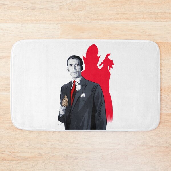 Item preview, Sir Christopher Lee - An illustration by Paul Cemmick designed and sold by TIGERDAVER.