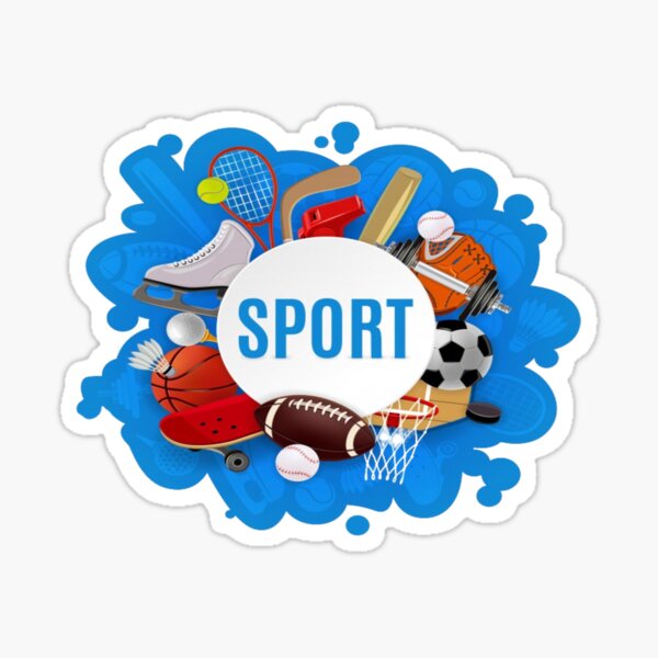 "back Sport " Sticker for Sale by Redbubble