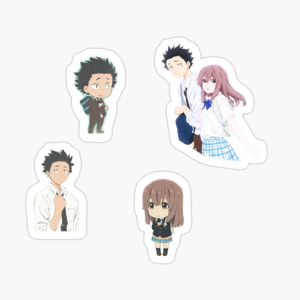 A Silent Voice Koe No Katachi Mix Compilation Poster By Anime Dude Redbubble