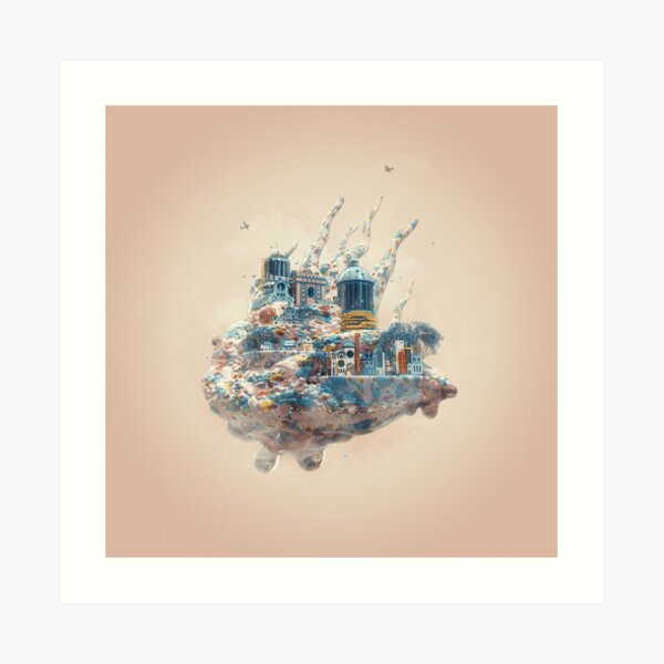 Leaving to a destination Art Print