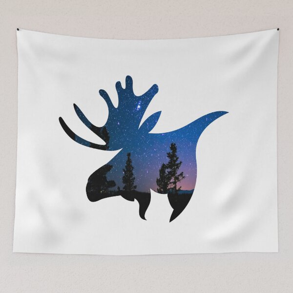 Item preview, moose lover, moose gift animal moose nature in alaska elk designed and sold by ELmezz.