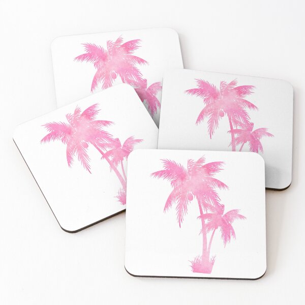 Item preview, Pink Watercolor Palm Tree designed and sold by yacine12353.