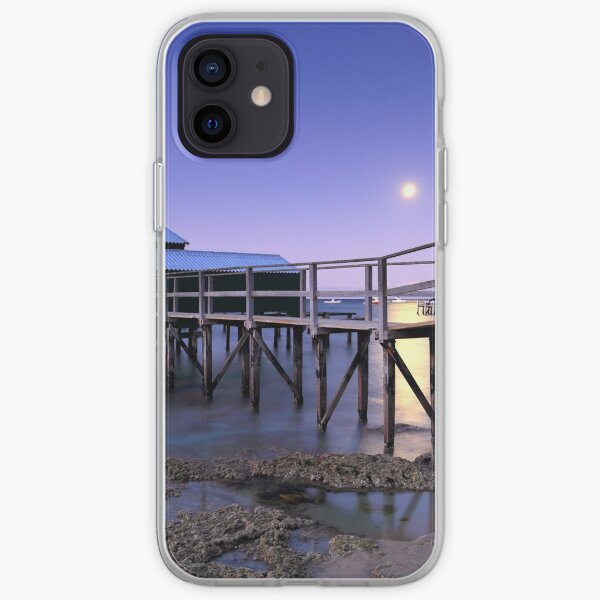Moonrise at Shelley Beach - Portsea iPhone Soft Case