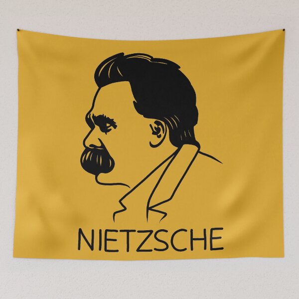 Item preview, Friedrich Nietzsche designed and sold by ValentinaHramov.