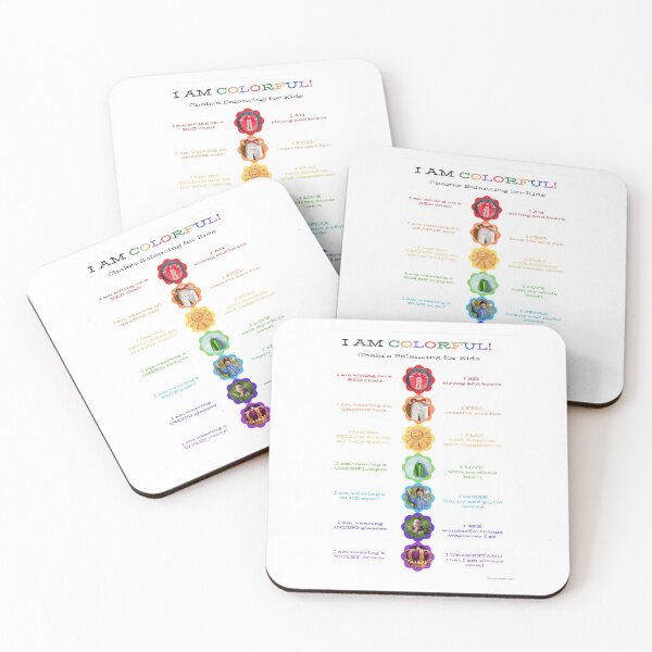 Item preview, Kids Playroom Chakra Balancing Meditation Wall Art Home Decor designed and sold by visual-samadhi.