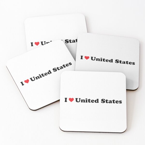 Item preview, I Love United States designed and sold by Novel Gifts.