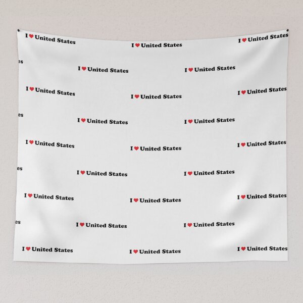Item preview, I Love United States designed and sold by Novel Gifts.