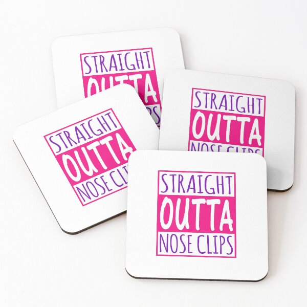 Item preview, Synchronized Swimming Straight Outta Nose Clips designed and sold by jaygo.