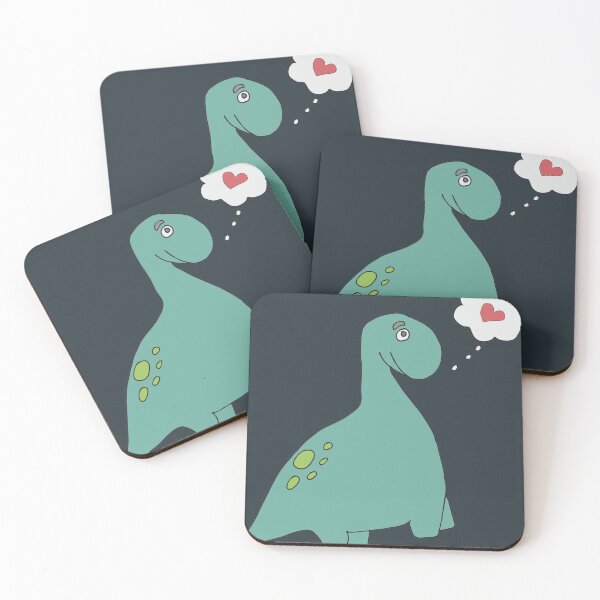 Item preview, dino in love designed and sold by Veki5.