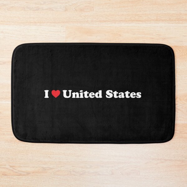 Item preview, I ❤️ United States designed and sold by Novel Gifts.