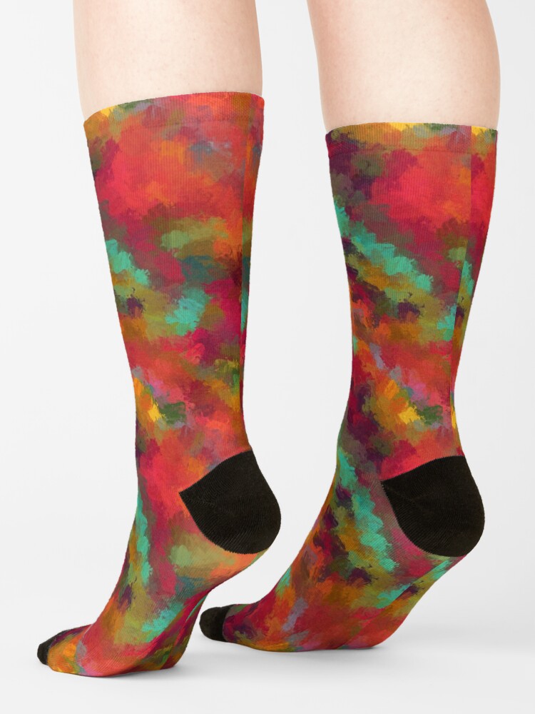 Thumbnail 4 of 5, Socks, Stains applied with the brush on designed and sold by starchim01.
