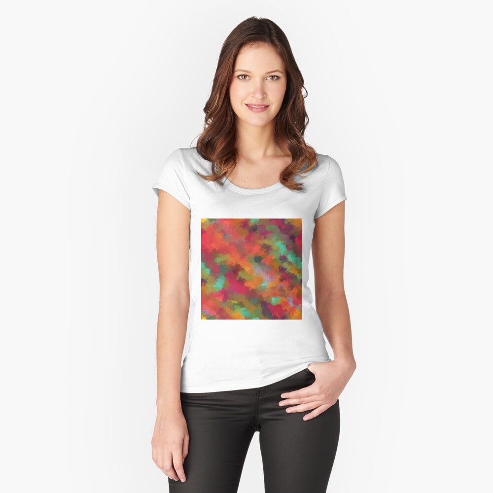 Item preview, Fitted Scoop T-Shirt designed and sold by starchim01.
