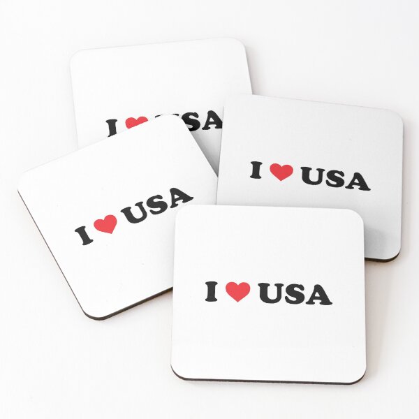 Item preview, I Love USA designed and sold by Novel Gifts.