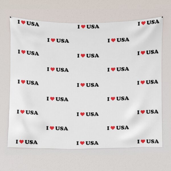 Item preview, I Love USA designed and sold by Novel Gifts.