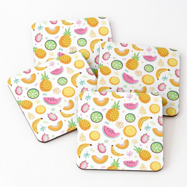 Item preview, Tropical Fruits Pattern designed and sold by KA DESIGNS.