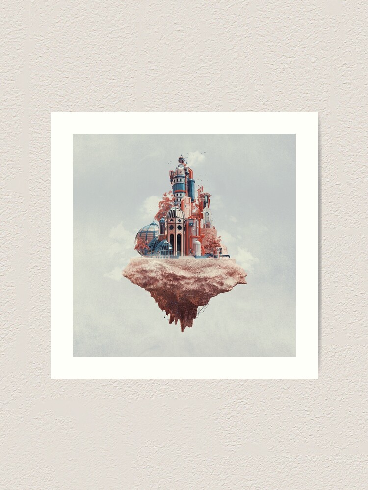 Alternate view of Crystal Castle Art Print