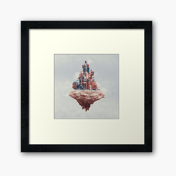 Crystal Castle Framed Art Print
