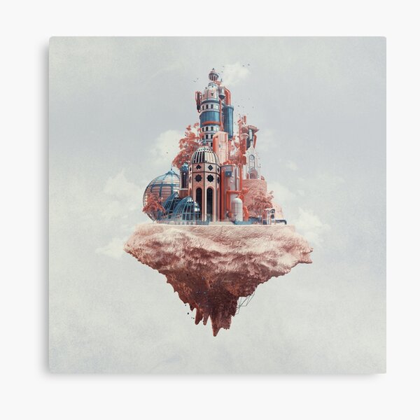 Crystal Castle Metal Print