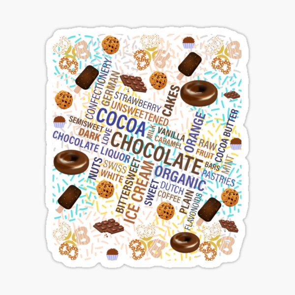Chocolate Lover Sticker