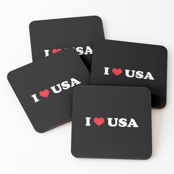 Item preview, I ❤️ USA designed and sold by Novel Gifts.