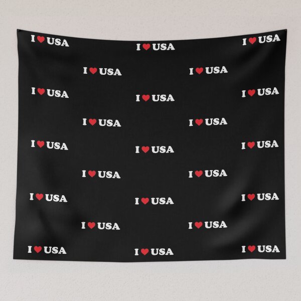 Item preview, I ❤️ USA designed and sold by Novel Gifts.