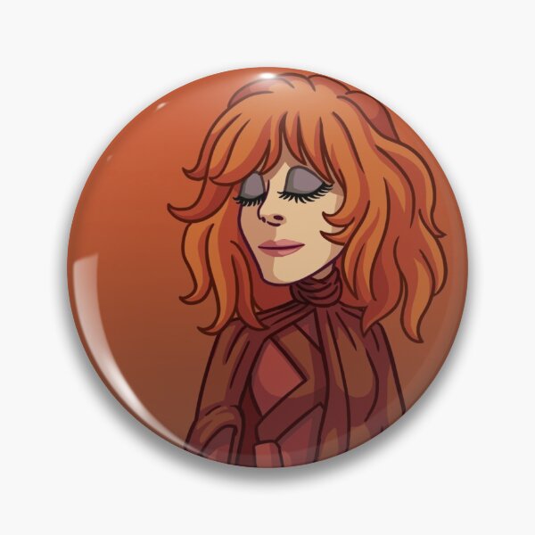Item preview, MYLENE FARMER - THE CLOCK (LIVE 2019) Cartoon Illustration designed and sold by MickaDeVendome.