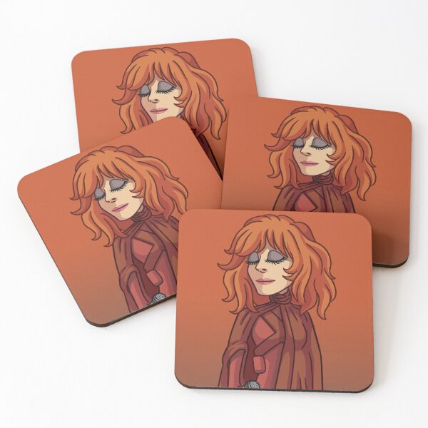 Item preview, MYLENE FARMER - THE CLOCK (LIVE 2019) Cartoon Illustration designed and sold by MickaDeVendome.