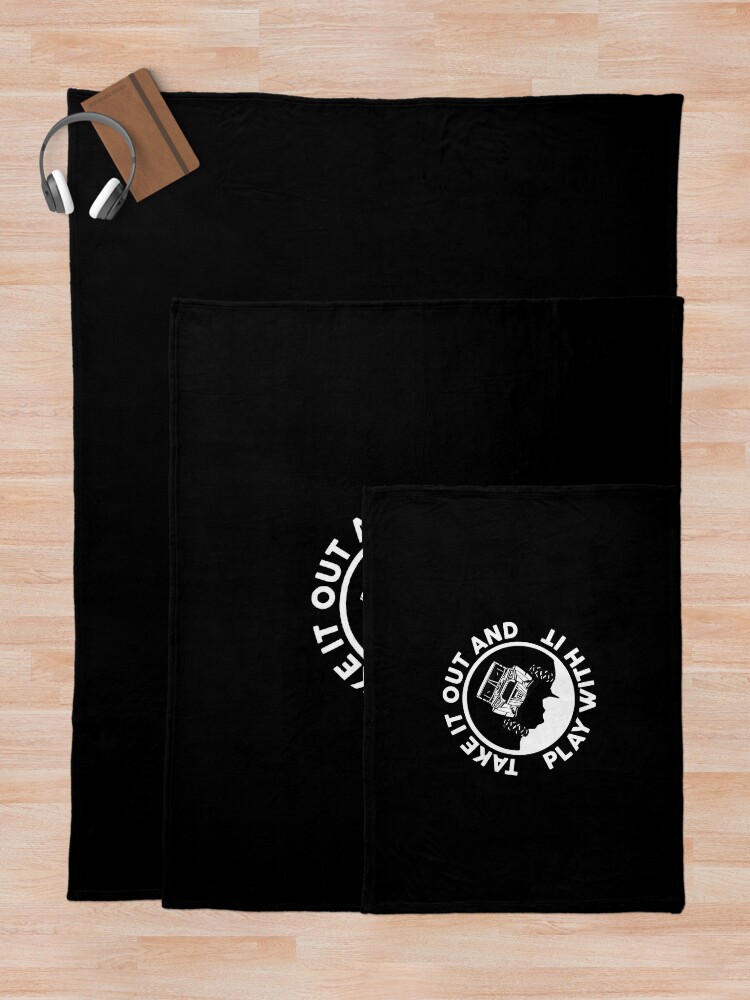 "Take It Out and Play With It RZR UTV SXS " Throw Blanket for Sale by