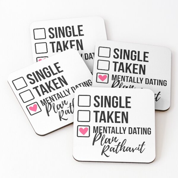 Item preview, Single Taken Mentally Dating Plan Rathavit designed and sold by skeletonvenus.
