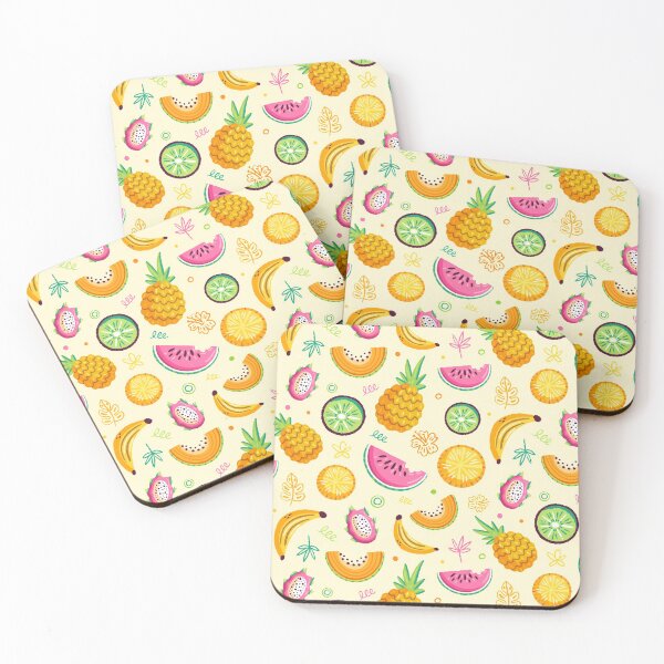 Item preview, Tropical Fruits Pattern designed and sold by KA DESIGNS.