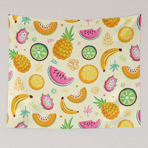 Item preview, Tropical Fruits Pattern designed and sold by KA DESIGNS.
