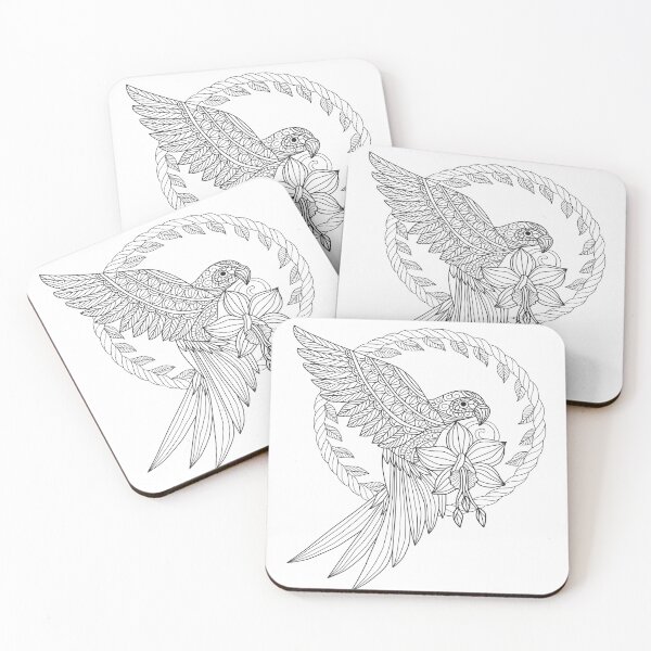 Item preview, Decorative Parrot designed and sold by noirty.