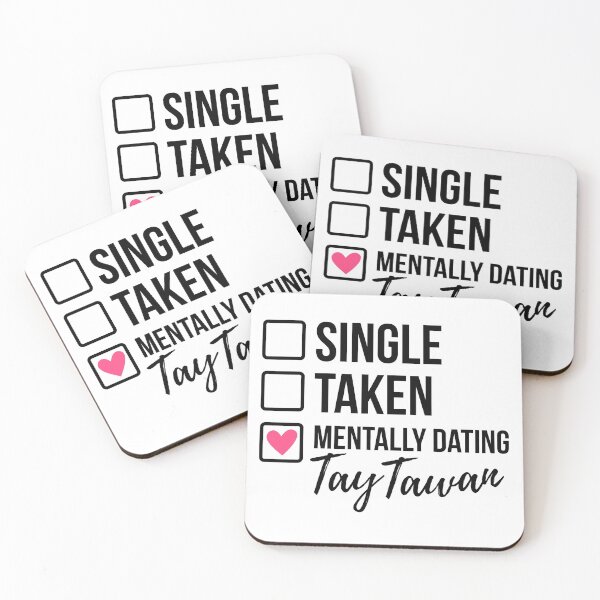 Item preview, Single Taken Mentally Dating Tay Tawan designed and sold by skeletonvenus.