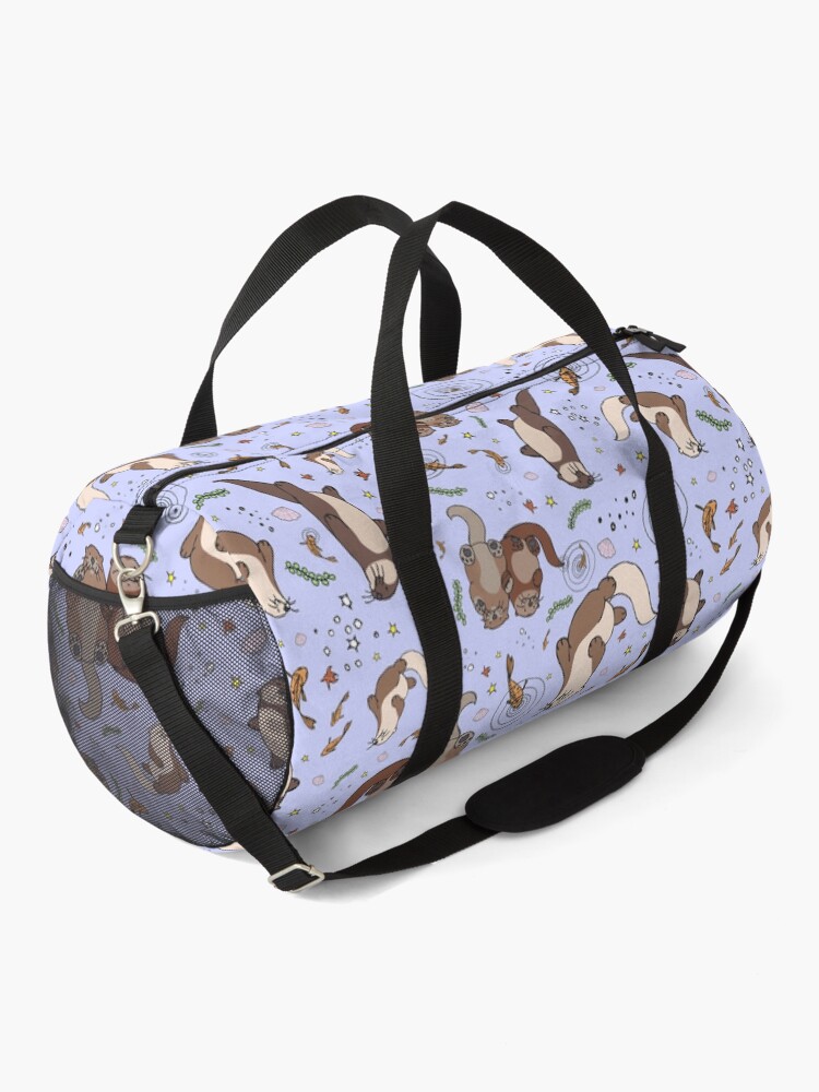 Alternate view of Otters in Purple Duffle Bag