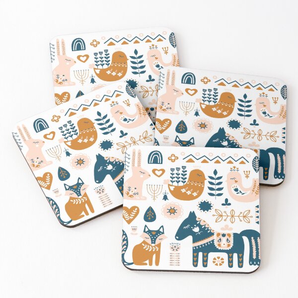 Item preview, Seamless Animal Pattern designed and sold by noirty.
