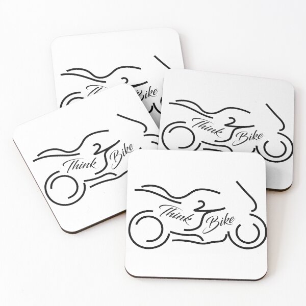 Item preview, Think Bike design image and slogan designed and sold by  Roscorla Photography.